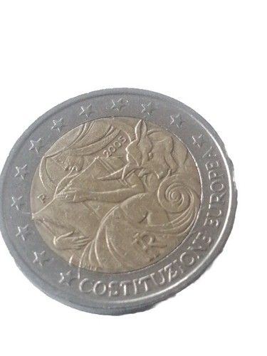 Euro italy 2005 rare coin - €2,