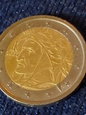 2 euro Italian 2002 Dante