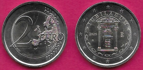 Italy euro 2025 unc year - euro,