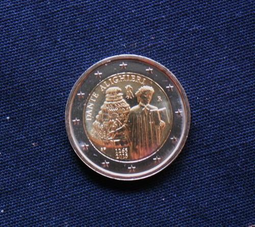2015 italy bimetallic coin - bimetallic,