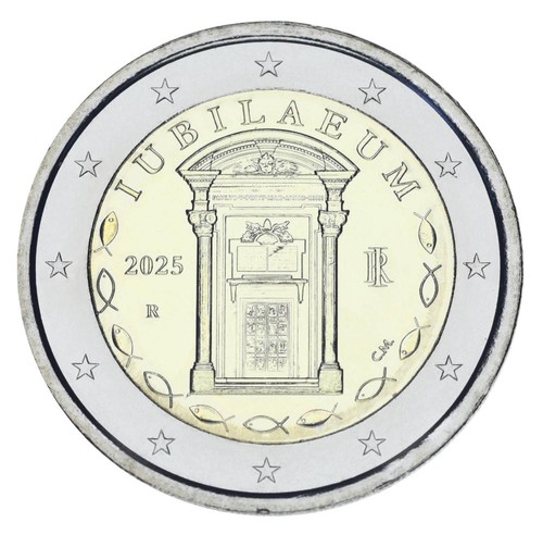 Italy euro 2025 bimetal unc - italy,