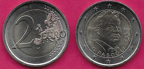 Italy euro 2012 - 2, unc