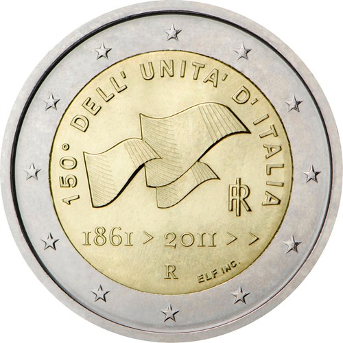 Euro italy 2011 150th - euro,