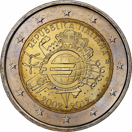 1163022 italy 2 euro - italy,, 10