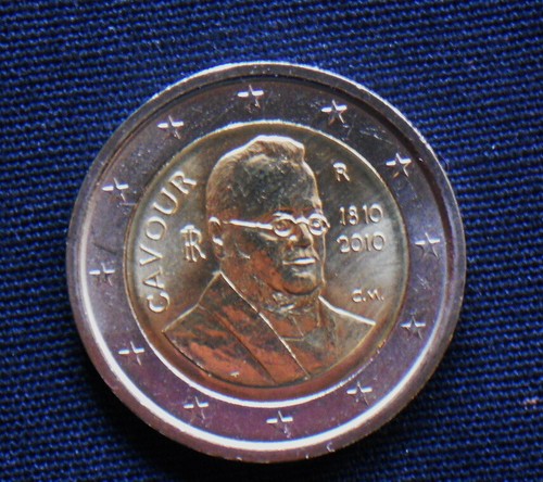 2010 italy bimetallic coin - 2010, 2