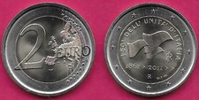 ITALY 2 EURO 2011 UNC 1 YEAR